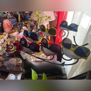 Colorful Oversized Sunglasses Display - Assorted Frames